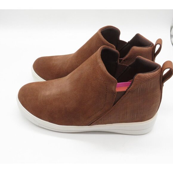 Ryka Women's Brown Slip-On Suede Sneaker Boot Size 7.5M NEW - Picture 3 of 9